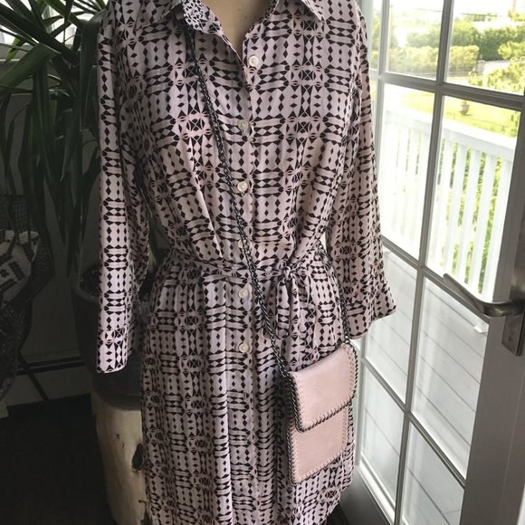 CAbi Shirt Dress With Tie (Size S) - Picture 2 of 5